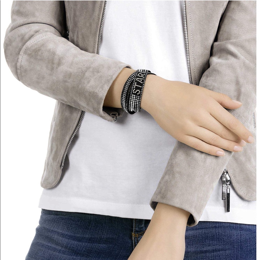 Swarovski Bracelet SLAKE EXPRESS STAR Black